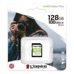 Canvas Select Plus 128 GB 100MB C10 UHS-I U1 V10 SD Kart SDS2/128GB