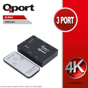 3 PORT HDMI SWİTCH (Q-SH3)