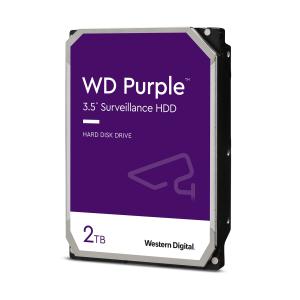 Purple 2 TB 3.5″ 5400RPM 64MB SATA 6GB/s 7x24 Güvenlik Diski WD23PURZ