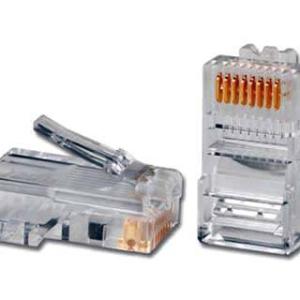 CAT6 100 ADET ALTIN UÇLU RJ-45 KONNEKTOR COD645