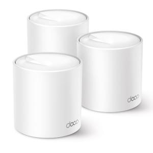 Deco X50 (3-pack) AX3000 Whole Home Mesh Wi-Fi 6 System Router