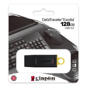 128 GB DataTraveler Exodia USB 3.2 Gen1 Flash Disk DTX/128GB