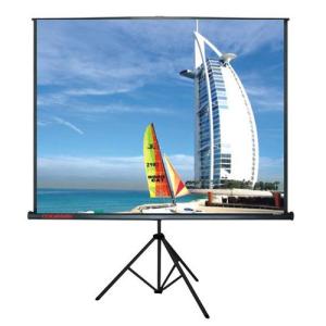 180x180 Tripod İthal Projeksiyon Perdesi Arkası Siyah Fonlu TX-18