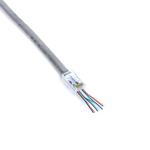 100'lu PAKET CAT6 RJ45 YENİ NESİL DELİKLİ KONNEKTÖR FNW-RJ4528N