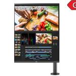 28'' Dual Up 16:18 Ergonomik Standlı 2K QHD 2560x2880 Nano IPS Panel Monitör 28MQ780-B