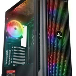 650W 80+ (Hollow) TG ARGB Fan Mid Tower Bilgisayar Kasası