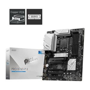 PRO B760-P II 1700P DDR5 SES GLAN DP/HDMI SATA3 USB3.2 ATX ANAKART