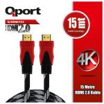 ALTIN UCLU 15M 4K HDMI 2.0 KABLO Q-HDMI153