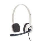 H150 Kablolu Mikrofonlu Beyaz Stereo Kulaklık 981-000350