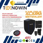 Avilon Teknowin Kablosuz Alarm Seti