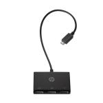 HP USB-C TO USB-A HUB SİYAH Z6A00AA