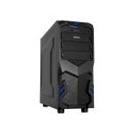 FRISBY FC-8860G 500W 2X120MM FAN USB3.0 MİDİ TOWER SİYAH KASA