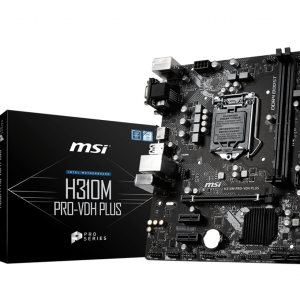 MSI H310M PRO-VDH PLUS DDR4 1XVGA 1XHDMI 1XDVI MATX 1151V2 (9. VE 8. NESİL İŞLEMCİ UYUMLU)