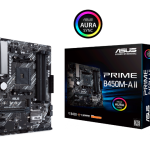 ASUS PRIME B450M-A II DDR4 4400MHZ 1XVGA 1XHDMI 1XDVI 1XM.2 USB 3.2 MATX AM4 (1.,2. VE 3.NESİL İŞLEMCİ UYUMLU)