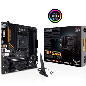 ASUS TUF GAMING B550M-E WIFI DDR4 4600MHZ 1XVGA 1XHDMI 1XDP 2XM.2 USB 3.2 MATX AM4
