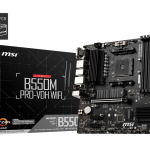 MSI B550M PRO-VDH WIFI DDR4 4400MHZ 1XVGA 1XHDMI 1XDP 2XM.2 USB 3.2 MATX AM4 (AMD 5000 VE 3000 SERİSİ İŞLEMCİ UYUMLU)