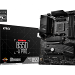 MSI B550-A PRO DDR4 3200MHZ 1XHDMI 1XDP 2XM.2 USB 3.2 ATX AM4 (3.NESİL İŞLEMCİ UYUMLU)