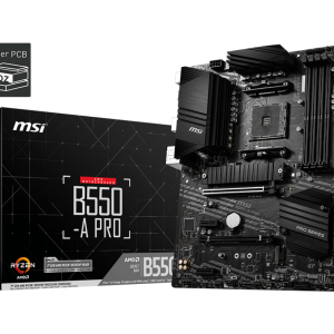 MSI B550-A PRO DDR4 3200MHZ 1XHDMI 1XDP 2XM.2 USB 3.2 ATX AM4 (3.NESİL İŞLEMCİ UYUMLU)