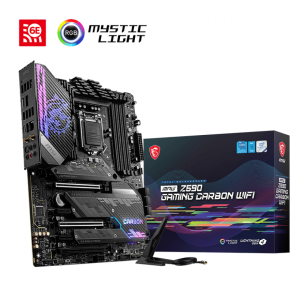 MSI MPG Z590 GAMING CARBON WIFI DDR4 5333MHZ 1XHDMI 1XDP 3XM.2 USB 3.2 ATX 1200P