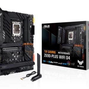 ASUS TUF GAMING Z690-PLUS WIFI D4 DDR4 5333MHZ 1XHDMI 1XDP 4XM.2 USB 3.2 ATX 1700P (12. NESİL İŞLEMCİ İLE UYUMLU)