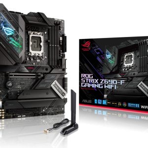ASUS ROG STRIX Z690-F GAMING WIFI DDR5 6400MHZ 1XHDMI 1XDP 4XM.2 USB 3.2 ATX 1700P (12. VE 13. NESİL İŞLEMCİ İLE UYUMLU)