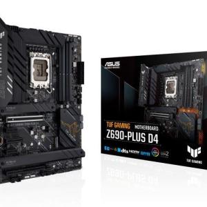 ASUS TUF GAMING Z690-PLUS D4 DDR4 5333MHZ 1XHDMI 1XDP 4XM.2 USB 3.2 ATX 1700P (12.VE 13.NESİL İŞLEMCİ İLE UYUMLU)