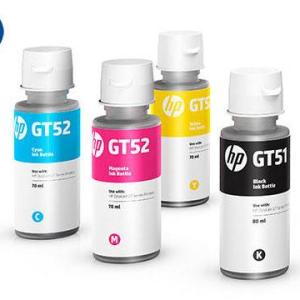 HP M0H55AE (GT52) MACENTA ŞİŞE MUREKKEP KARTUSU