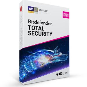 BITDEFENDER TOTAL SECURITY 5KULL. 1YIL KUTU