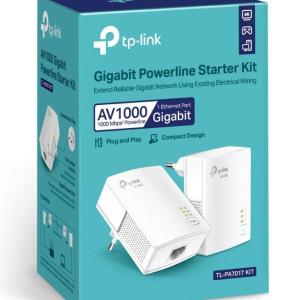 TP-LINK TL-PA7017 KIT AV1000 GIGABIT POWERLINE GENISLETICI