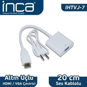 INCA IHTV-7TB 20CM HDMI TO VGA JAKLI SES KABLOSU