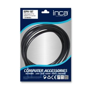 INCA IDPH-18T DISPLAY PORT TO HDMI 1,8MT