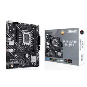 ASUS PRIME H610M-E-CSM DDR5 5600MHZ 1XVGA 1XHDMI 1XDP 2XM.2 USB 3.2 1700P MATX (13. VE 12.NESİL İŞLEMCİ UYUMLU)