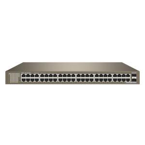 IP-COM G3350F 48 PORT GIGABIT + 2X1GB SFP UPLINK L2 CLOUD YÖNETİLEBİLİR RACKMOUNT SWITCH