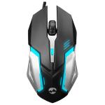 EVEREST SM-G72 USB SİYAH/GÜMÜŞ IŞIKLI GAMING MOUSE