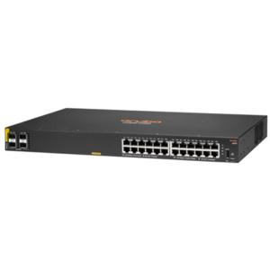 HPE R8N87A 6000-24G 24 PORT GIGABIT+4X1GB SFP YÖNETİLEBİLİR 370W POE RACKMOUNT SWITCH