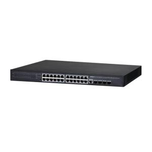 DAHUA PFS4428-24GT-370 24 PORT GIGABIT+ 4X1GB SFP YÖNETİLEBİLİR RACKMOUNT SWITCH