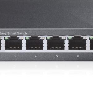 TP-LINK TL-SG108E 8 PORT GIGABIT EASY SMART YÖNETİLEBİLİR METAL KASA SWITCH