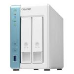 QNAP TS-231P3-2GB RAM 2 HDD YUVALI TOWER NAS