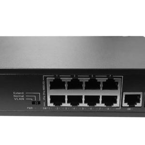 URANIUM POE-8020-96W 8 PORT 10/100 + 2 PORT 10/100 RJ45 UPLINK POE SWITCH (REALTEK CHIPSET)