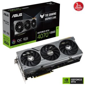 ASUS GEFORCE ROG-STRIX-RTX4070TIS-O16G 16GB GDDR6X 256BIT 2XHDMI 3XDP EKRAN KARTI