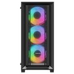 RAMPAGE VOYAGER 750W 80+ BRONZE SİYAH 4*RGB AUTO FAN ATX MIDI TOWER GAMING OYUNCU KASASI