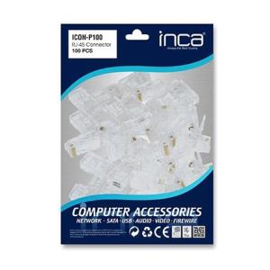 ICOM-P100 RJ45 100 ADET PLASTIK KONNEKTOR